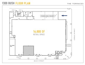 1300 Bush St, San Francisco, CA for rent Floor Plan- Image 1 of 1