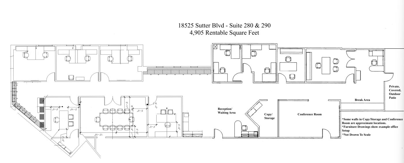 18525 Sutter Blvd, Morgan Hill, CA to rent Floor Plan- Image 1 of 11