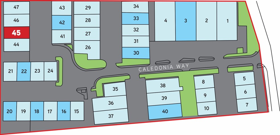 Caledonia Way, Manchester to rent - Site Plan - Image 2 of 2