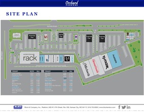 9510-9676 Quivira Rd, Lenexa, KS for rent Site Plan- Image 1 of 1