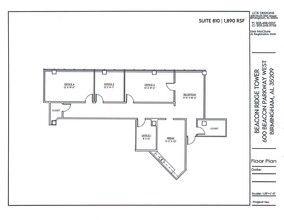 600 Beacon Pkwy W, Birmingham, AL for rent Site Plan- Image 1 of 3