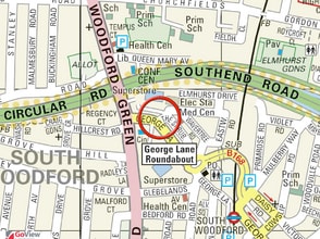 23-27 George Ln, London to rent Map- Image 2 of 2