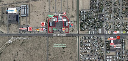 1407 N Arizona Blvd, Coolidge, AZ for rent Aerial- Image 1 of 5