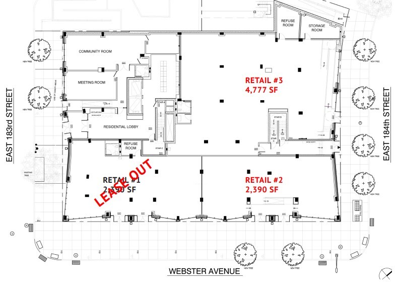 373 E 183rd St, Bronx, NY for rent - Floor Plan - Image 2 of 2