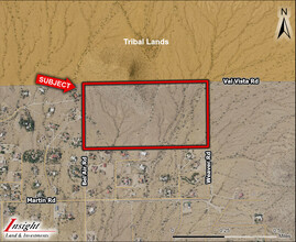 VAL VISTA Rd, Casa Grande, AZ for sale Aerial- Image 1 of 2