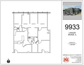 9933 Lawler Ave, Skokie, IL for rent Floor Plan- Image 1 of 7