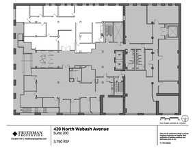 420 N Wabash Ave, Chicago, IL for rent Floor Plan- Image 1 of 6