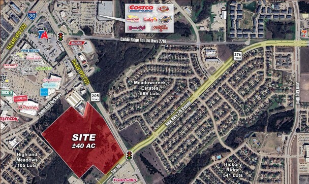 Hwy 205 & Sids Rd, Rockwall, TX for sale - Building Photo - Image 1 of 3