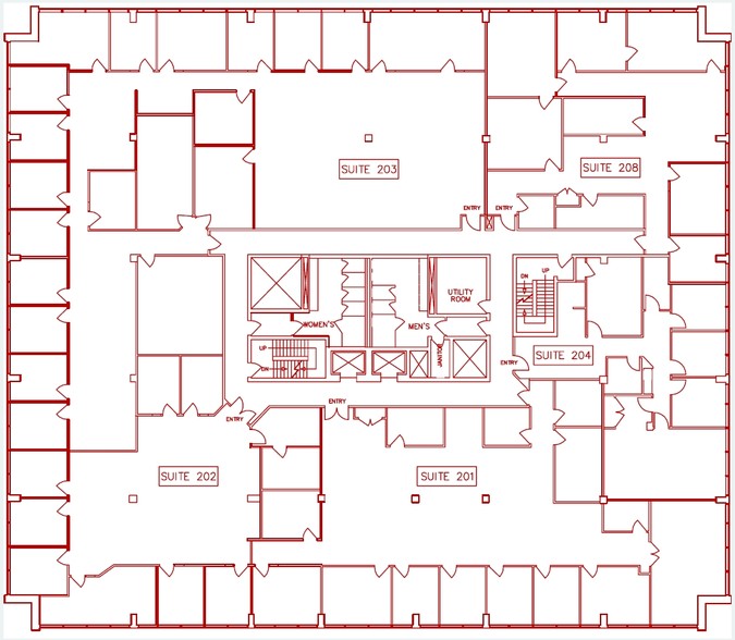 6700 Century Ave, Mississauga, ON for rent - Floor Plan - Image 2 of 9