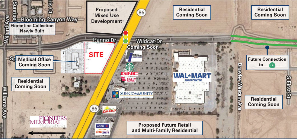 Panno Dr & Hwy, Brawley, CA for rent - Aerial - Image 1 of 1