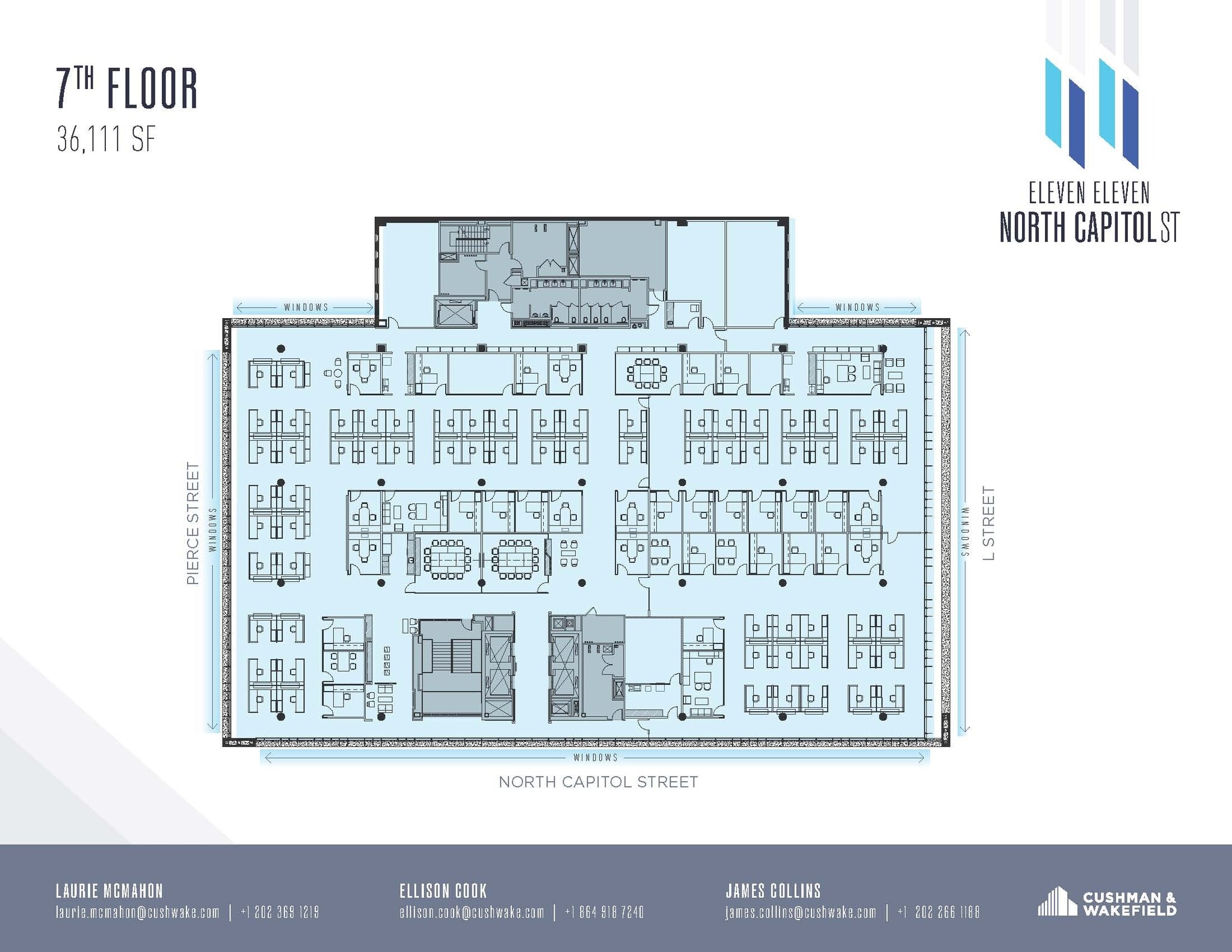 1111 N Capitol St NE, Washington, DC to rent Floor Plan- Image 1 of 3
