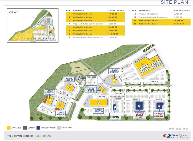 I-35 & Bebee Rd, Kyle, TX for rent - Site Plan - Image 3 of 7