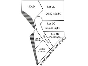 200 Grace Ln, Amarillo, TX - aerial  map view