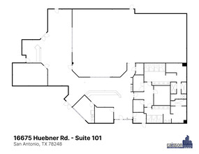 16675 Huebner Rd, San Antonio, TX for rent Floor Plan- Image 2 of 3