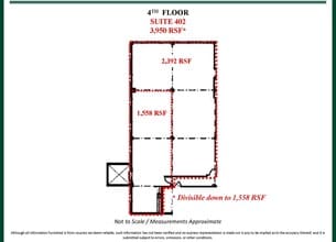 7220 Wisconsin Ave, Bethesda, MD to rent Floor Plan- Image 1 of 4