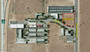 NWC 10th Street W & Avenue M-4, Palmdale, CA - aerial  map view