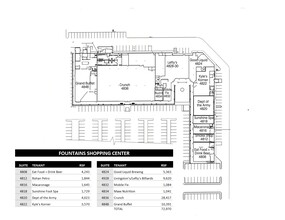 4808-4848 14th St W, Bradenton, FL for rent Site Plan- Image 1 of 1