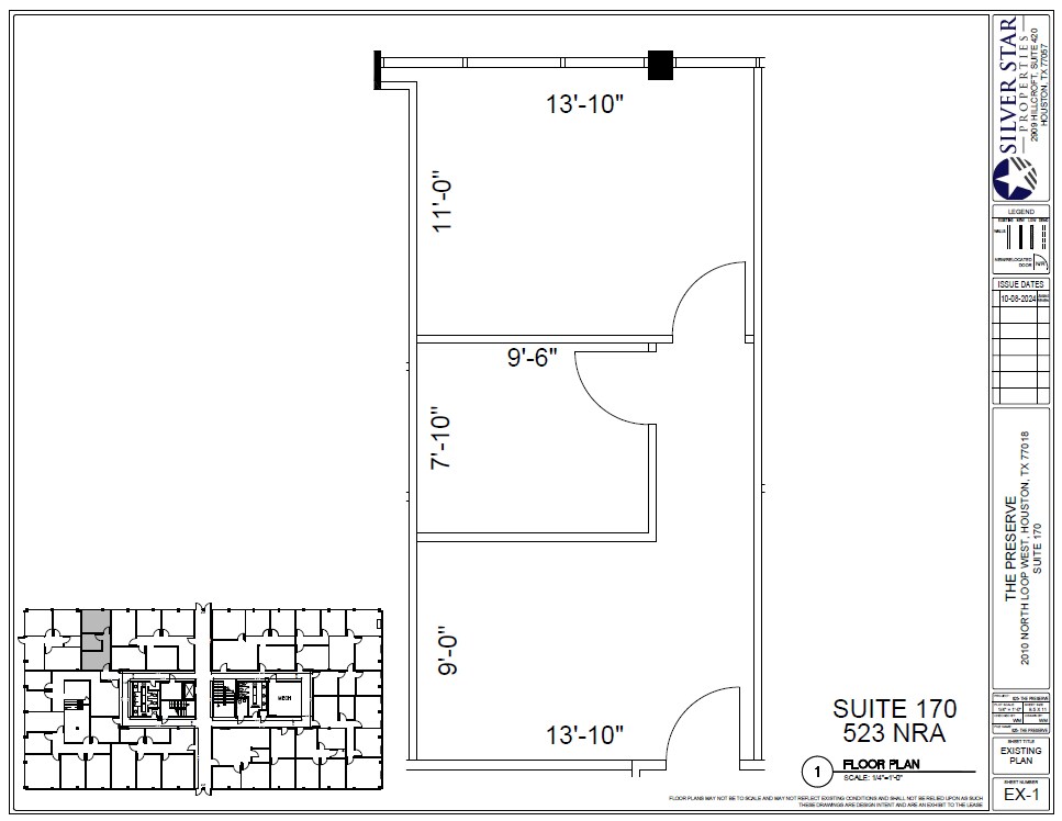 2000 N Loop Fwy W, Houston, TX to rent Floor Plan- Image 1 of 1