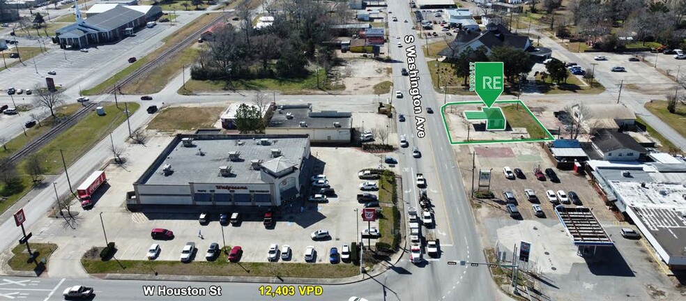 122 S Washington Ave, Cleveland, TX for rent - Aerial - Image 2 of 7