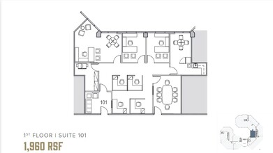 20750 Ventura Blvd, Woodland Hills, CA for rent Floor Plan- Image 1 of 1