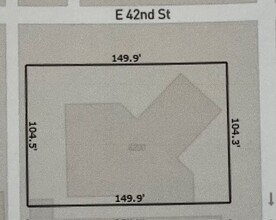 4200 S King Dr, Chicago, IL - aerial  map view