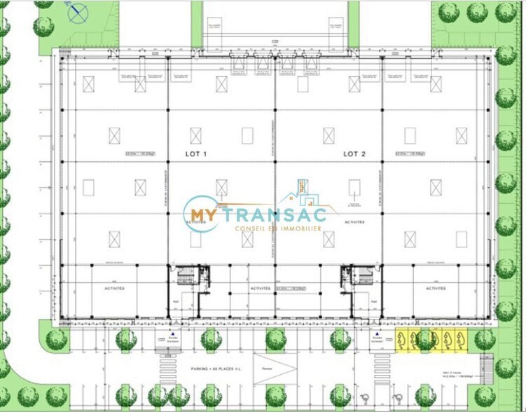 Industrial in Sucy-en-Brie to rent - Site Plan - Image 2 of 3