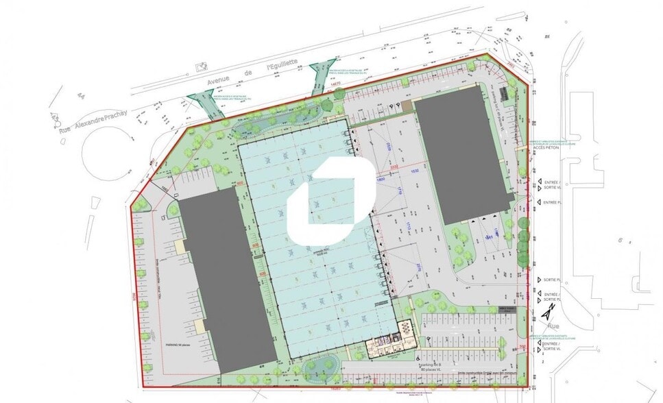 Industrial in SAINT-OUEN-L'AUMONE to rent - Site Plan - Image 2 of 5