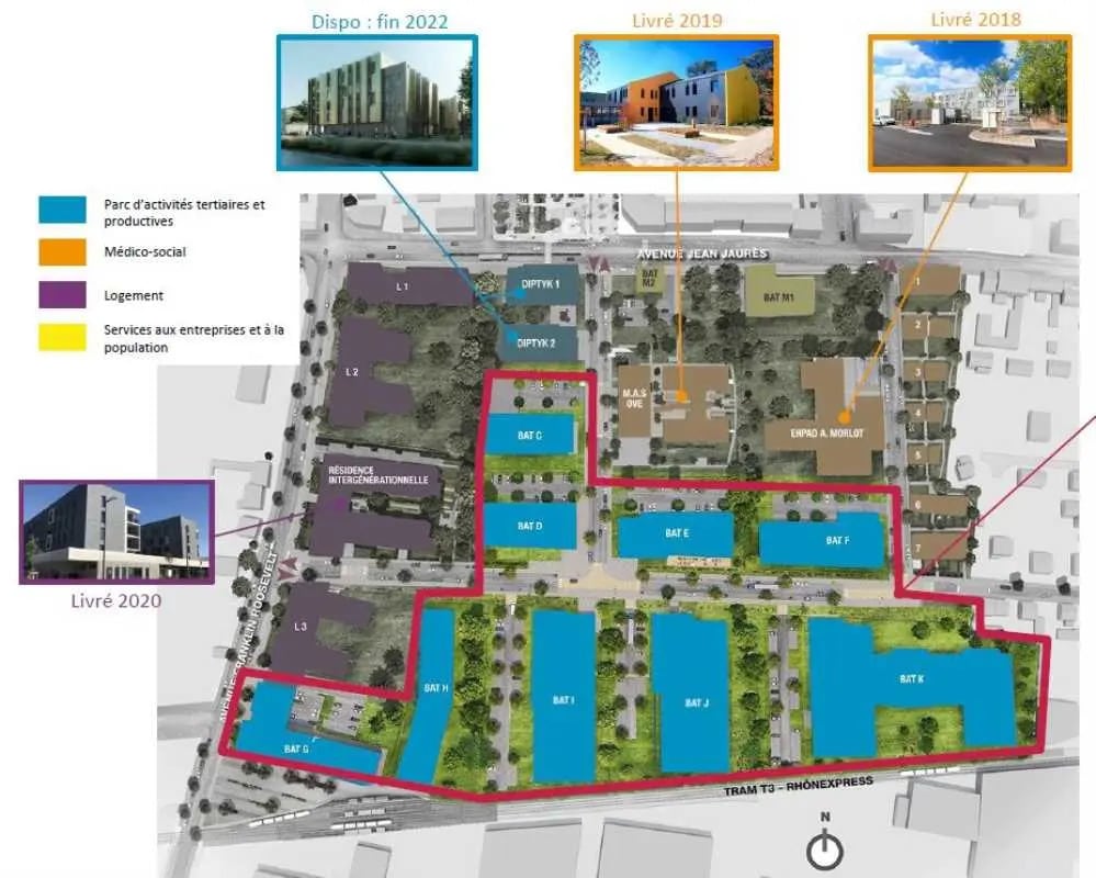 22 Avenue Jean Jaurès, Décines-Charpieu to rent Floor Plan- Image 1 of 1