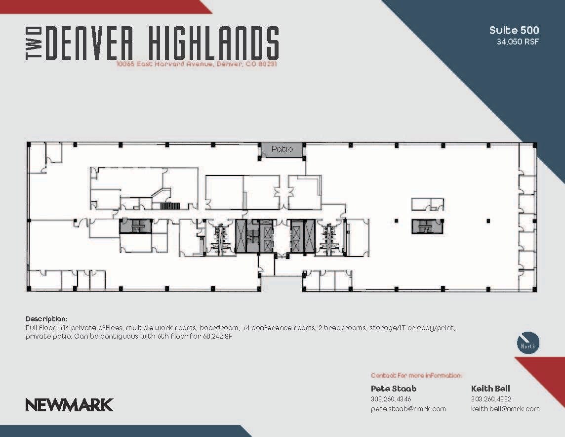 10375 E Harvard Ave, Denver, CO to rent Floor Plan- Image 1 of 1