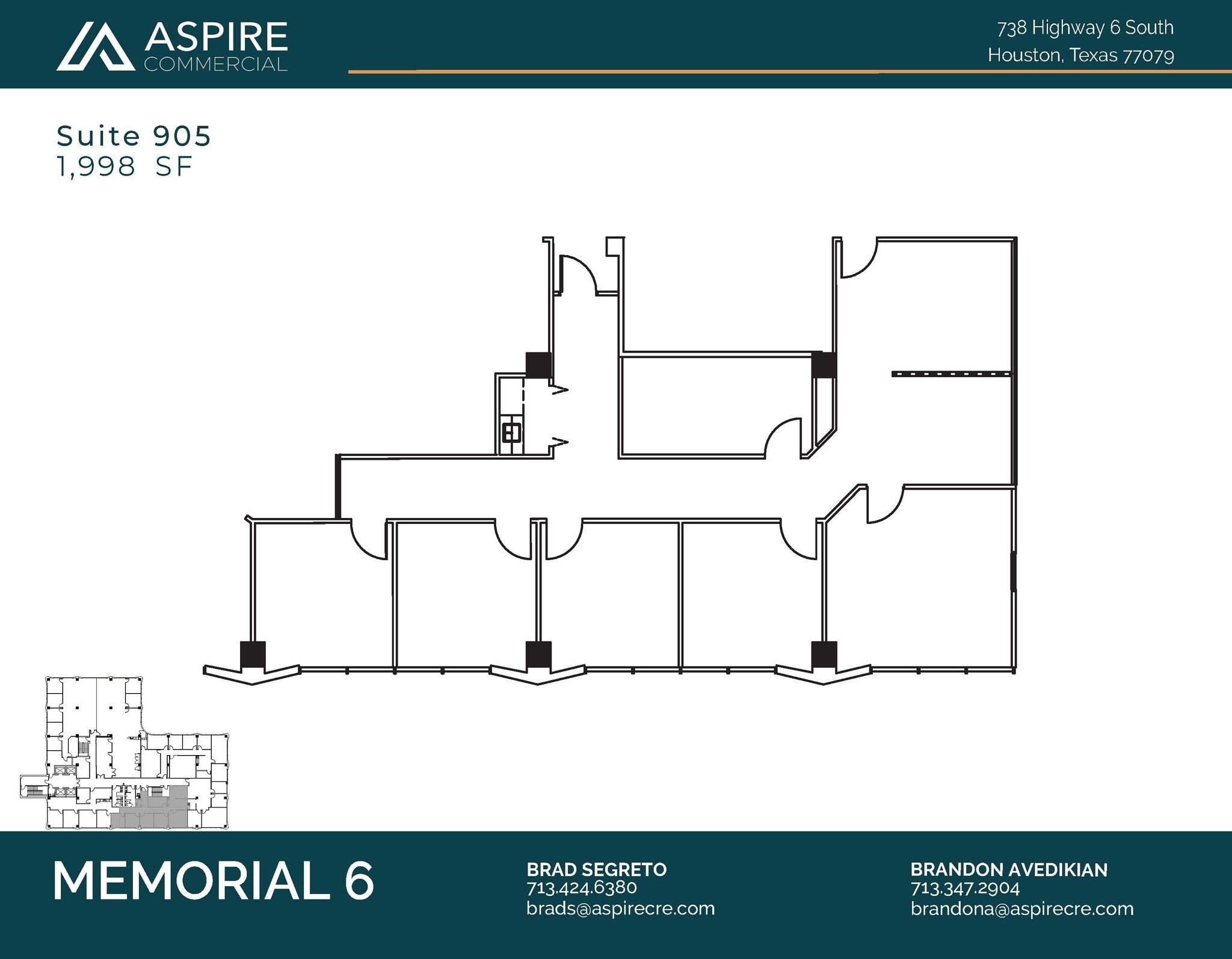 738 Highway 6 S, Houston, TX to rent Floor Plan- Image 1 of 3