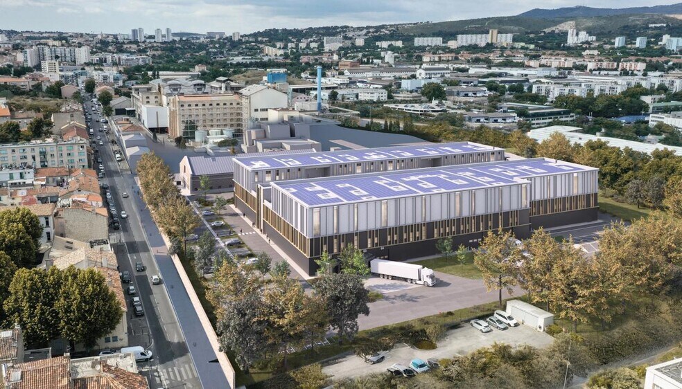 Light Industrial in Marseille to rent - Aerial - Image 1 of 9