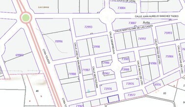 Calle Alonso Dávila, Ávila, AVI - AERIAL  map view