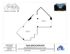 7929 Brookriver Dr, Dallas, TX for rent Floor Plan- Image 1 of 1