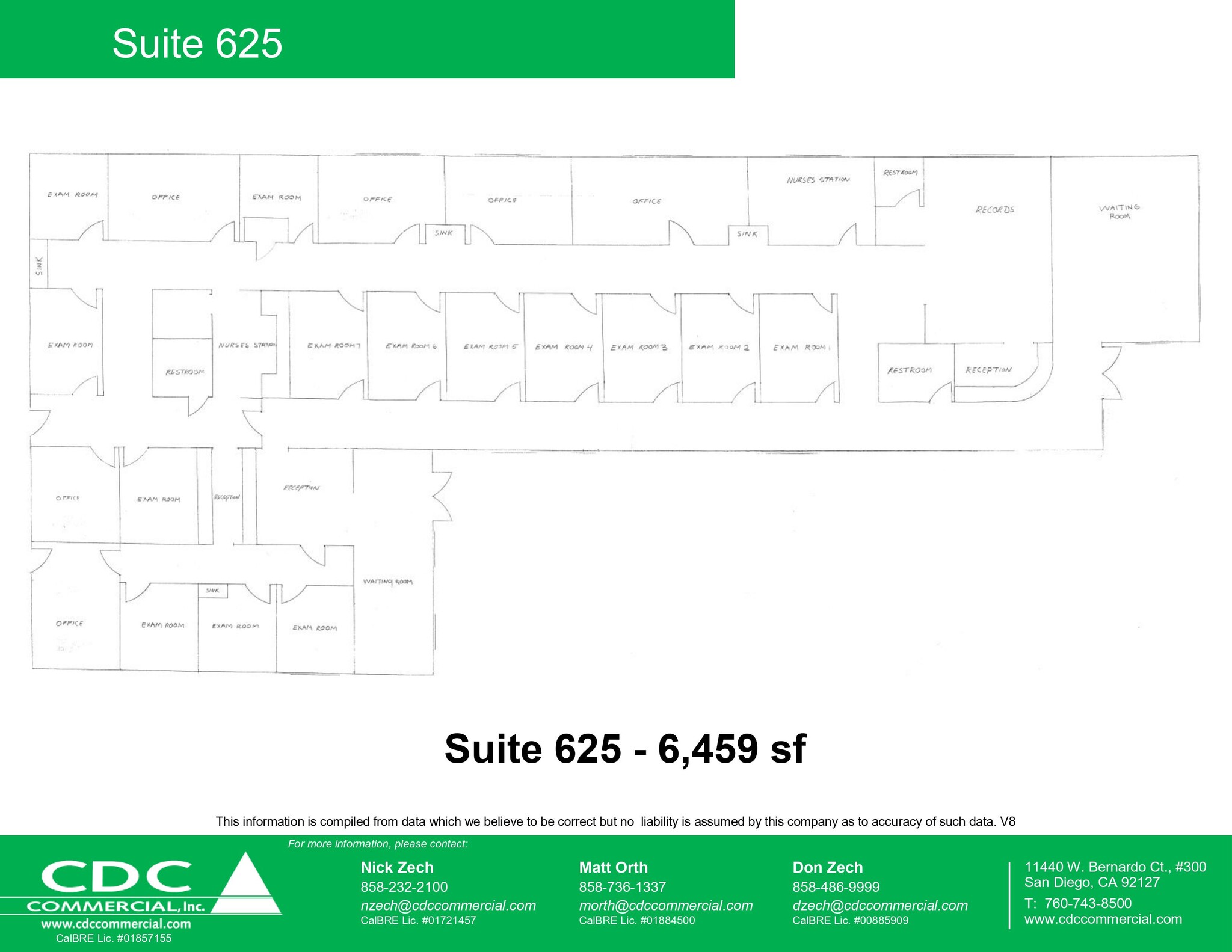 625-645 E Grand Ave, Escondido, CA for rent Typical Floor Plan- Image 1 of 1