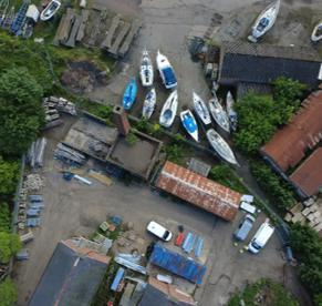 Port Edgar Barracks, South Queensferry for sale - Aerial - Image 3 of 4