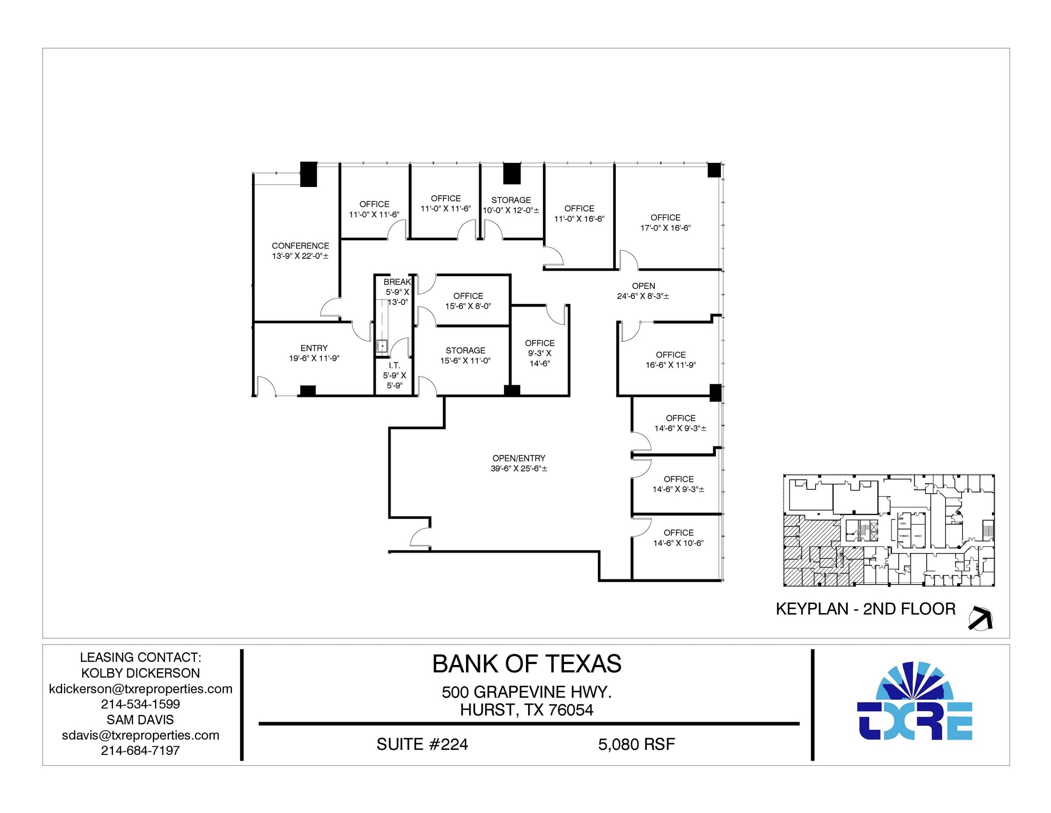 500 Grapevine Hwy, Hurst, TX to rent Floor Plan- Image 1 of 1