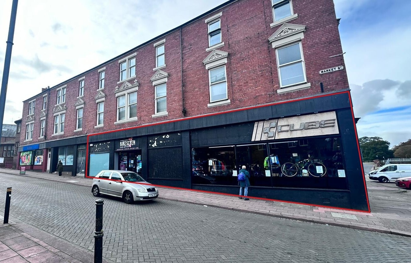 1-2 Market St, Carlisle to rent Primary Photo- Image 1 of 2