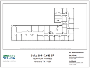 16360 Park Ten Place Dr, Houston, TX for rent Floor Plan- Image 1 of 1