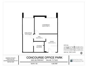 6350 LBJ Fwy, Dallas, TX to rent Floor Plan- Image 1 of 1