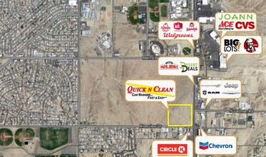 NWC Hwy 95 & Riverview Dr, Bullhead City, AZ for sale Aerial- Image 1 of 3