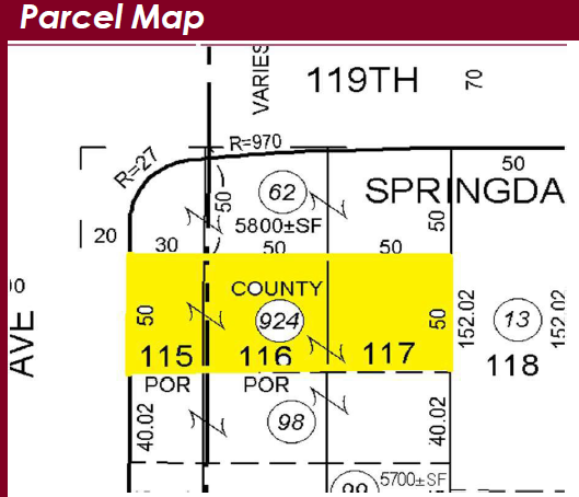 11908 Wilmington Ave, Los Angeles, CA for sale - Plat Map - Image 3 of 3