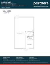 4125 Hollister St, Houston, TX for rent Site Plan- Image 1 of 1