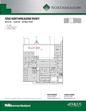 1250 Northmeadow Pky, Roswell, GA for rent Floor Plan- Image 1 of 2