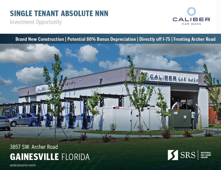 3857 SW Archer Rd, Gainesville 32608 Caliber Car Wash Gainesville