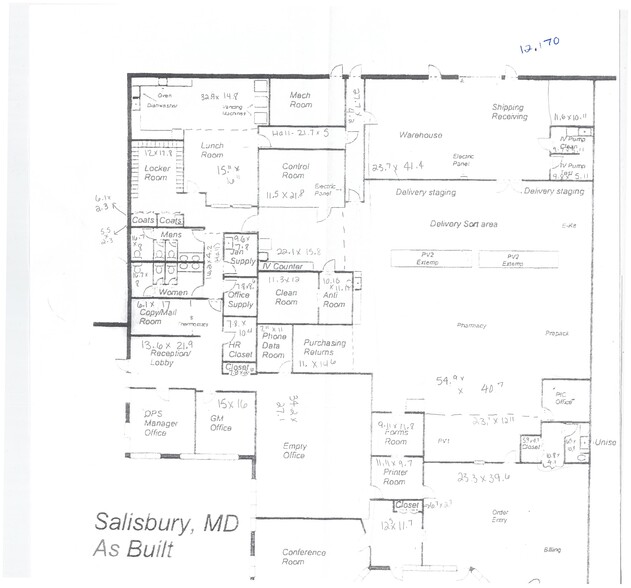 119 Naylor Mill Rd, Salisbury, MD for rent - Site Plan - Image 1 of 6