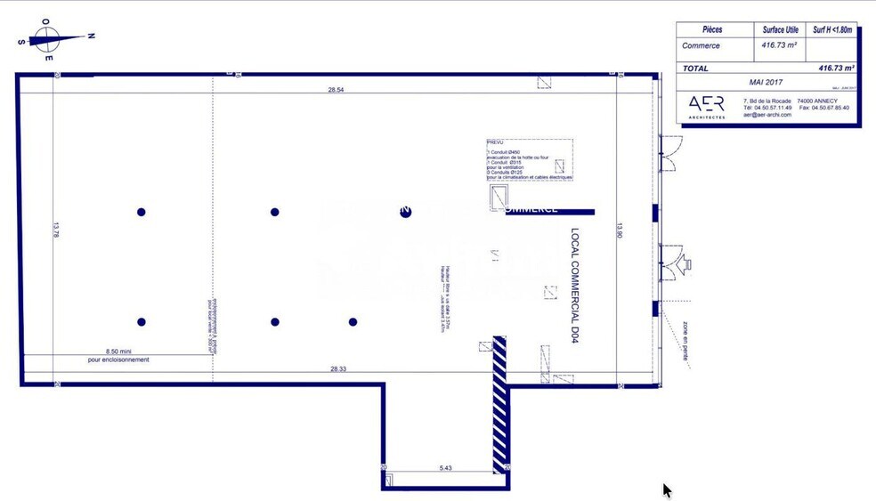 Retail in Rumilly for sale - Floor Plan - Image 3 of 5