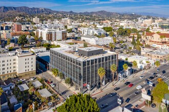 6725 W Sunset Blvd, Los Angeles, CA - aerial  map view - Image1