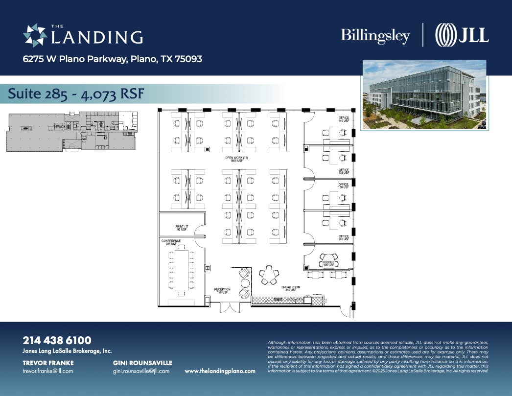 6275 W Plano Pky, Plano, TX to rent Floor Plan- Image 1 of 1