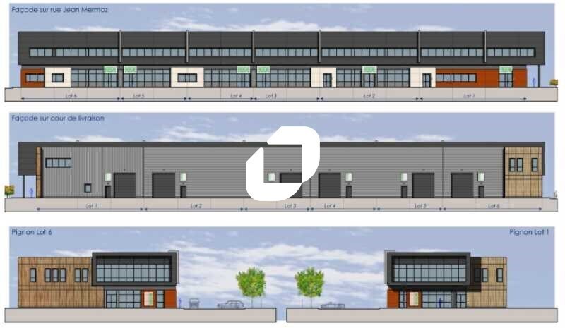 Light Industrial in Villeneuve-la-Garenne to rent - Building Photo - Image 3 of 7