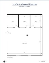 1131 W 6th St, Ontario, CA for rent Floor Plan- Image 1 of 1